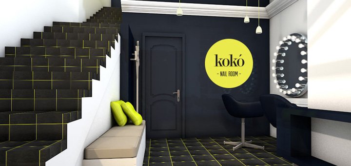 Discount manicure in the KoKo nail room salon