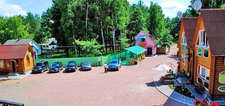 Recreation area at the "Galitsky Dvor" base in Svityaz. Buy tours to Shatsk Lakes with a discount. 11