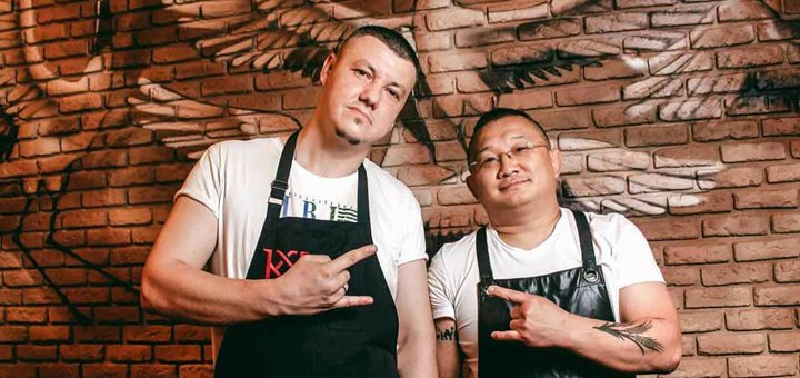 Интерьер ресторана азиатской кухни «KIN KAO». Приходите по скидке