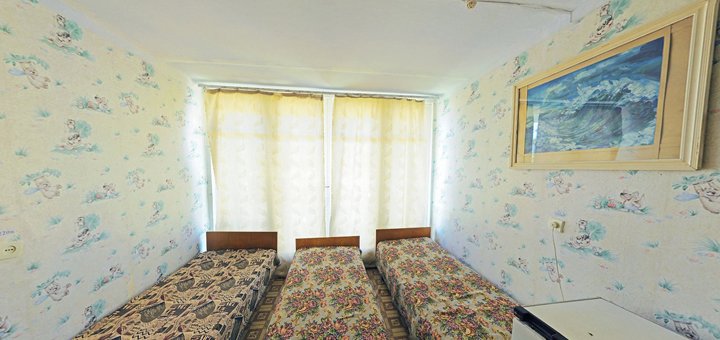 Тримісний номер в готелі «olimp» в коблево. замовляйте по знижці.