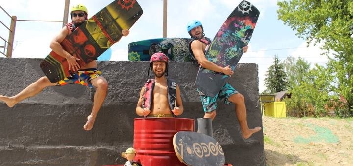 Скидки на катание на вейкборде в voodoo wake park