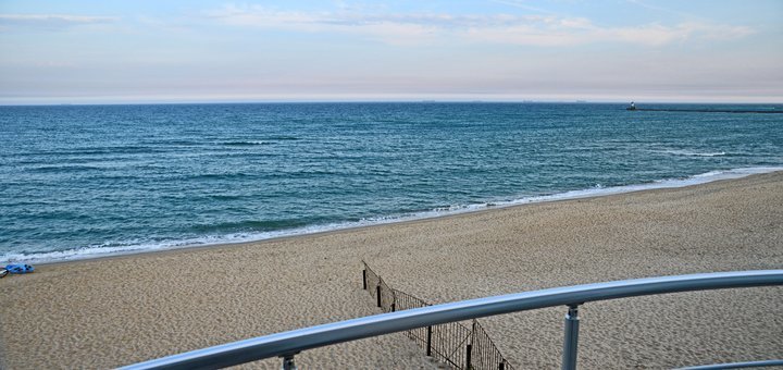 Beach of the Apart-hotel "Poseidon". Book a hotel in Odessa with a discount.