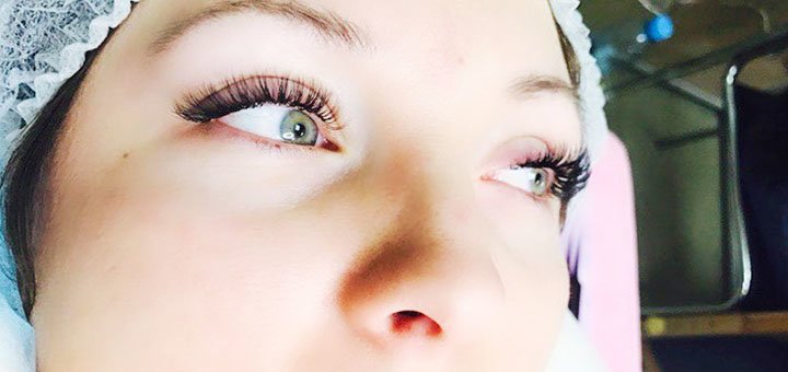 Face control eyelash extension in kiev at a discount promotion