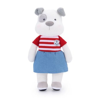A dog in a blue Metoo dress in the "Metoo-Dolls" online store buy at a discount
