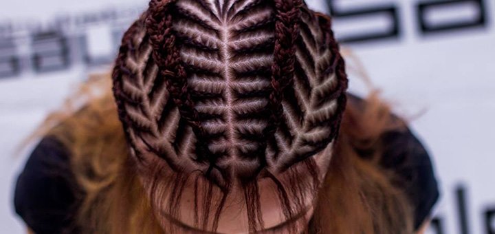 Weaving course from Timburovskaya Nadezhda in the hairdressing academy "S education" in Kiev