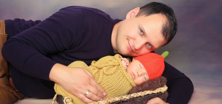 Фотосессиия новорожденных в фотостудии «Art Home Photography»