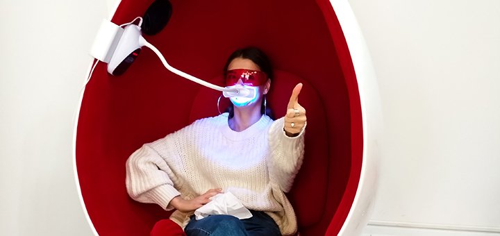 Скидка на косметологическое отбеливание зубов в стоматологии «Pearlsmile» в Киеве