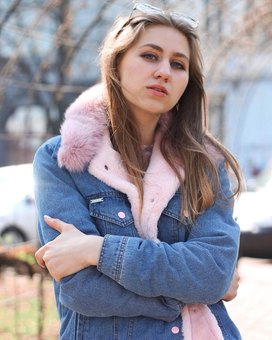 Outerwear on a sheepskin from the manufacturer Dasti in Kiev. Buy on the stock.