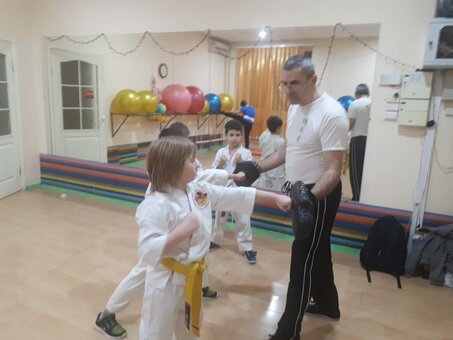 Карате для дітей у студії фізичного розвитку «FitnessWell» у Львові. Записуйте дитину за знижкою.