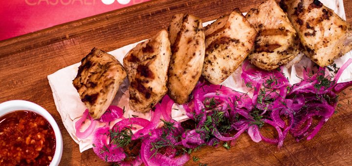 Знижка на меню в ресторані «люди casual food» в києві
