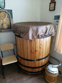Кедрова бочка в кабінеті здоров'я «Nevrologica» в Миколаєві. Записатися зі знижкою.