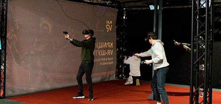Акция на игру в клубе виртуальной реальности «Anvio UA»