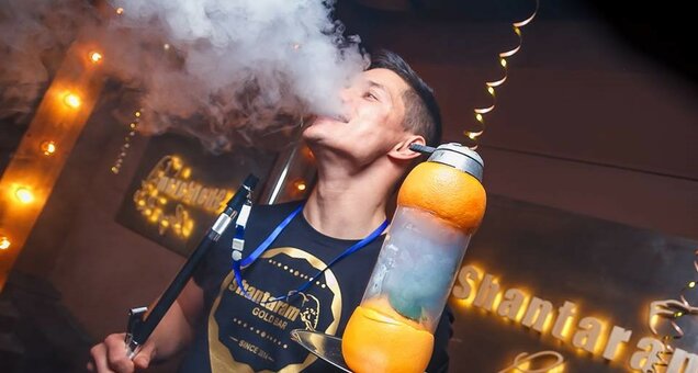 Кальян в барі «shantaram golden bar» в дніпрі. замовляйте зі знижкою