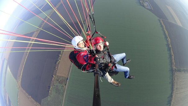 Discounts and promotions for paragliding flights. book with a discount4