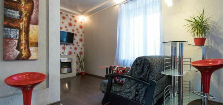 Modern luxury studio in the center of kharkiv at konstitutsii square
