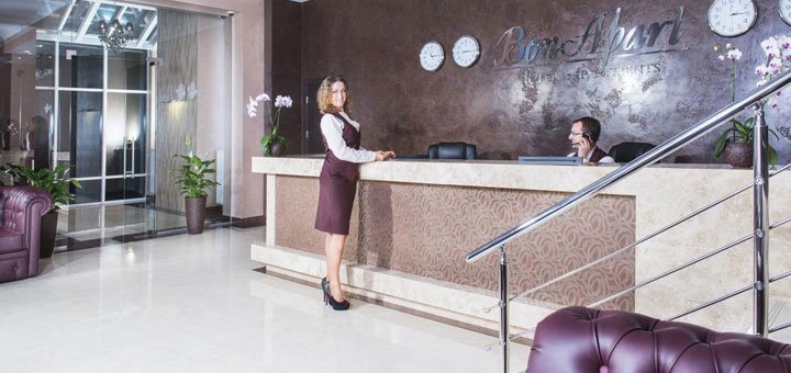Готель «BonApart» в Києві. Забронювати номер зі знижкою. Готелі в центрі Києва.