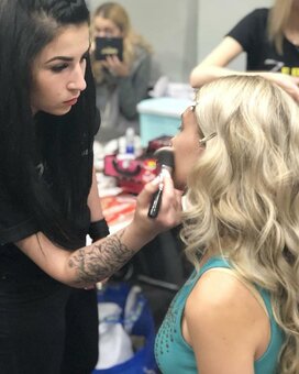 Wedding makeup in the beauty salon zebra poltava. sign up for a wedding make-up for the promotion