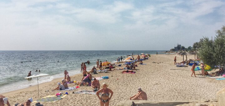 &quot;beach of the sanatorium berdyansk&quot;