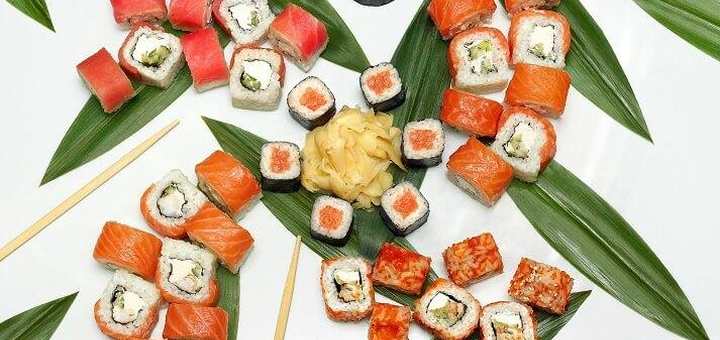 Discount on sushi with delivery in kharkov