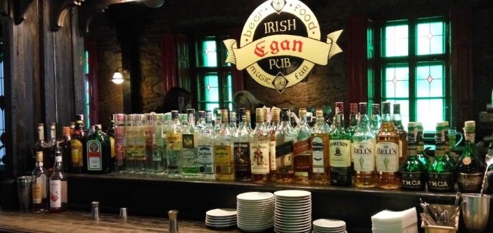 Promotional prices in the irish pub &quot;egan&quot;