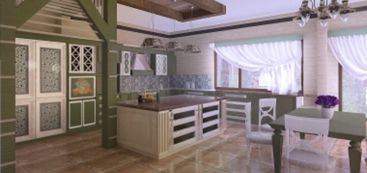 Interior design from the studio of design and decor &quot;newans&quot;