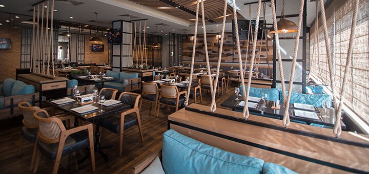 Fish restaurant &quot;fish dash&quot; in kiev. order dishes for the promotion. 4