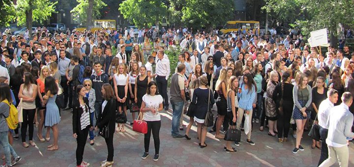 Посвящение в студенты в «НметАУ»