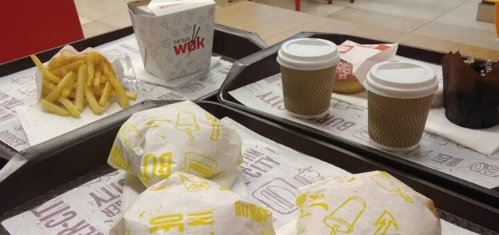 Акции кафе «Burger City»