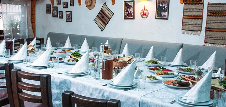 Ресторан украинской кухни «Козачок» в Киеве. Заказывай ужин по акции.5