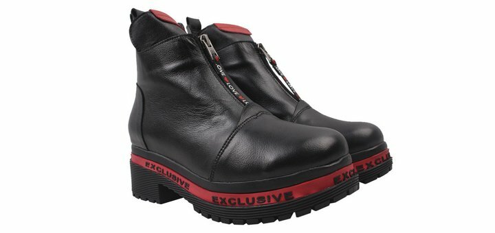 Зимние женские ботинки в магазине «Irene-accessories». Купить со скидкой.