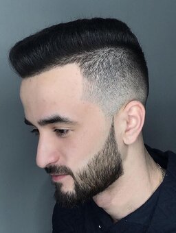 Haircut in barbershop arabic odessa