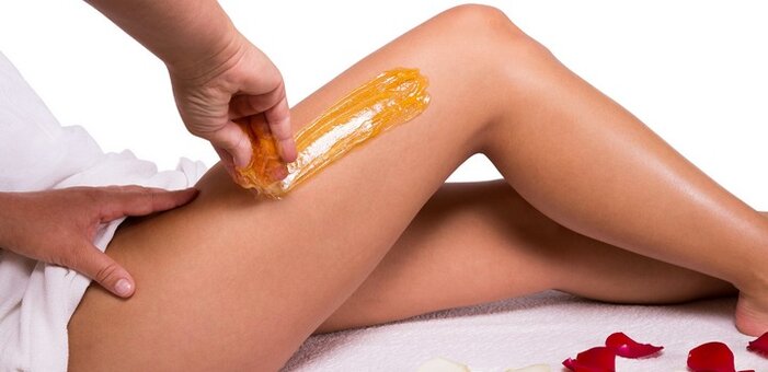 Depilation with wax from the master katerina slobodyan. sign up for a promotion.