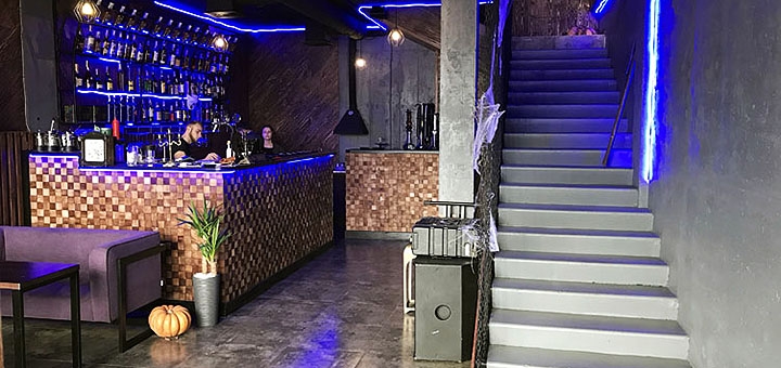 Hookah endorphine bar river in kiev. book tables for promotion 8