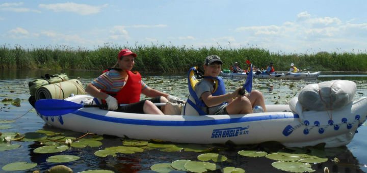 Kayak rental in the Kayaking center in Odessa. Book a kayak on special offer.