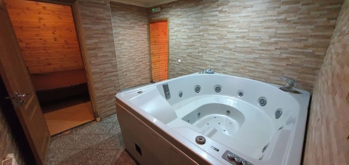 Sauna in motel Karman, Kiev