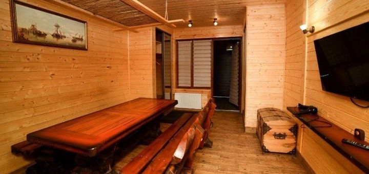 Cossack wood-fired bath in Kiev