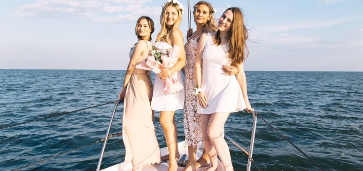 Photo session on a yacht in Kiev from photographer Alena Druzhinina, not expensive