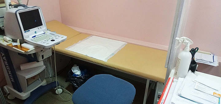 Therapist's office at the Women's Health Center. Sign up with a discount3