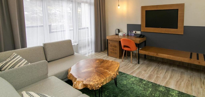 Hotel MORVA Premium Spa Resort in Yaremche. Book with promotion 43
