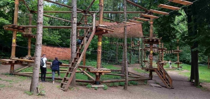 Rope park climb in Chernivtsi, promotions