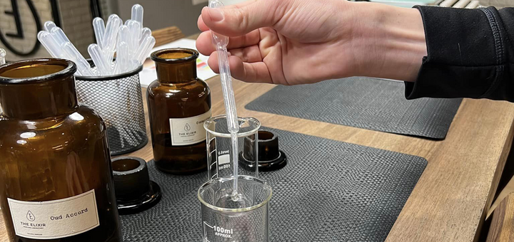 Парфумерна лабораторія The Elixir у Києві. Відвідуйте по акції 6