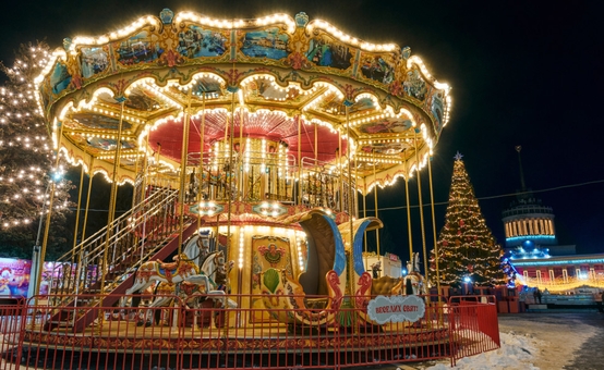 Venetian carousel at VDNG