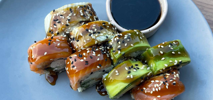 Sushi Experts sushi delivery service. Order with promotion 5