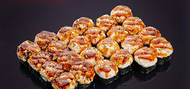 Доставка суши Amo Sushi. Заказывайте по акции 4