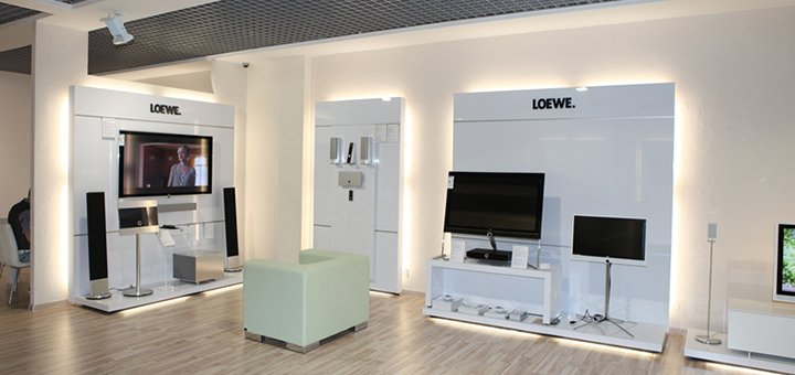 Магазин аудіо та відеоапаратури «Loewe» в Києві