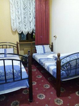 Double room with single beds in the Central Park Hotel in Lviv. Book a room for a promotion.