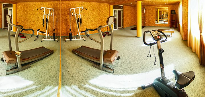 Gym in the hotel complex &quot;grace&quot; in shayan