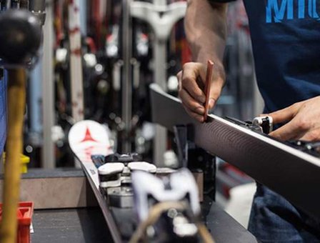 Discounts for ski repair in &quot;ski-service&quot;