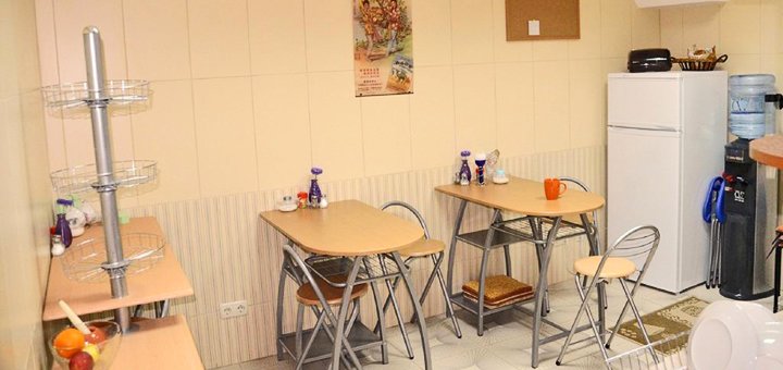 Кухня в хостеле «Ballet Hostel» в Киеве. Забронировать номер со скидкой. Недорогие хостелы в центре Киева.4