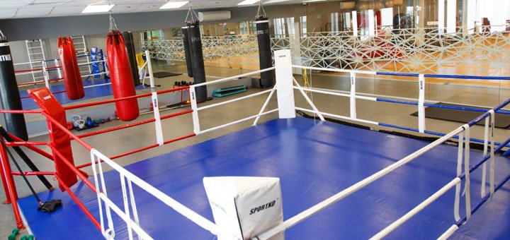 Зал бокса в фитнес-клубе EveryDay fitness